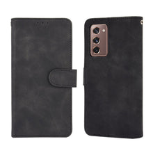 Load image into Gallery viewer, For Samsung Galaxy Z Fold2 5G Solid Color Skin Feel Magnetic Buckle Horizontal Flip Calf Texture PU Leather Case with Holder &amp; Card Slots &amp; Wallet, For Samsung Galaxy Z Fold2 5G