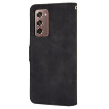 Load image into Gallery viewer, For Samsung Galaxy Z Fold2 5G Solid Color Skin Feel Magnetic Buckle Horizontal Flip Calf Texture PU Leather Case with Holder &amp; Card Slots &amp; Wallet, For Samsung Galaxy Z Fold2 5G