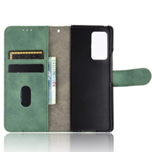 Load image into Gallery viewer, For Samsung Galaxy Z Fold2 5G Solid Color Skin Feel Magnetic Buckle Horizontal Flip Calf Texture PU Leather Case with Holder &amp; Card Slots &amp; Wallet, For Samsung Galaxy Z Fold2 5G