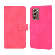 Load image into Gallery viewer, For Samsung Galaxy Z Fold2 5G Solid Color Skin Feel Magnetic Buckle Horizontal Flip Calf Texture PU Leather Case with Holder &amp; Card Slots &amp; Wallet, For Samsung Galaxy Z Fold2 5G