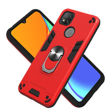 Load image into Gallery viewer, Armour Series PC + TPU Protective Case with Ring Holder, For Xiaomi Redmi 9C