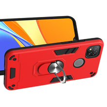 Load image into Gallery viewer, Armour Series PC + TPU Protective Case with Ring Holder, For Xiaomi Redmi 9C