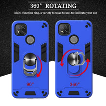 Load image into Gallery viewer, Armour Series PC + TPU Protective Case with Ring Holder, For Xiaomi Redmi 9C