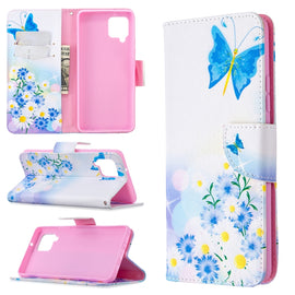 Colored Drawing Pattern Horizontal Flip Leather Case with Holder & Card Slots & Wallet, For Samsung Galaxy A42 5G, For OPPO Find X2 Lite