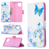 Colored Drawing Pattern Horizontal Flip Leather Case with Holder & Card Slots & Wallet, For Samsung Galaxy A42 5G, For OPPO Find X2 Lite