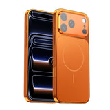 Corning Glass Plating Large Window MagSafe Phone Case, For iPhone 17 Pro Max, For iPhone 17 Pro, For iPhone 17, For iPhone Air, For iPhone 16 Pro Max, For iPhone 16 Pro, For iPhone 16, For iPhone 15 Pro Max, For iPhone 15 Pro