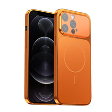 Load image into Gallery viewer, Corning Glass Plating Large Window MagSafe Phone Case, For iPhone 12 Pro, For iPhone 11 Pro Max, For iPhone 11