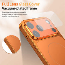 Load image into Gallery viewer, Corning Glass Plating Large Window MagSafe Phone Case, For iPhone 12 Pro, For iPhone 11 Pro Max, For iPhone 11