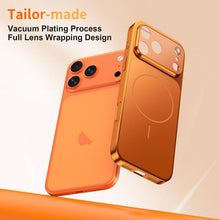 Load image into Gallery viewer, Corning Glass Plating Large Window MagSafe Phone Case, For iPhone 12 Pro, For iPhone 11 Pro Max, For iPhone 11