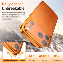 Load image into Gallery viewer, Corning Glass Plating Large Window MagSafe Phone Case, For iPhone 12 Pro, For iPhone 11 Pro Max, For iPhone 11