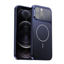 Load image into Gallery viewer, Corning Glass Plating Large Window MagSafe Phone Case, For iPhone 12 Pro, For iPhone 11 Pro Max, For iPhone 11