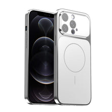 Load image into Gallery viewer, Corning Glass Plating Large Window MagSafe Phone Case, For iPhone 12 Pro, For iPhone 11 Pro Max, For iPhone 11