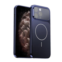 Load image into Gallery viewer, Corning Glass Plating Large Window MagSafe Phone Case, For iPhone 12 Pro, For iPhone 11 Pro Max, For iPhone 11
