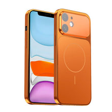 Load image into Gallery viewer, Corning Glass Plating Large Window MagSafe Phone Case, For iPhone 12 Pro, For iPhone 11 Pro Max, For iPhone 11