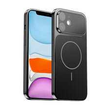 Load image into Gallery viewer, Corning Glass Plating Large Window MagSafe Phone Case, For iPhone 12 Pro, For iPhone 11 Pro Max, For iPhone 11