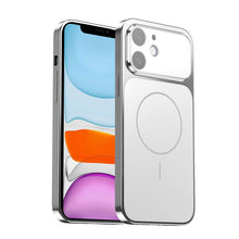 Load image into Gallery viewer, Corning Glass Plating Large Window MagSafe Phone Case, For iPhone 12 Pro, For iPhone 11 Pro Max, For iPhone 11