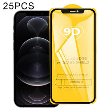 Load image into Gallery viewer, 25 PCS 9D Full Glue Full Screen Tempered Glass Film, For  iPhone 12 mini (25 PCS), For  iPhone 12 / 12 Pro (25 PCS), For  iPhone 12 Pro Max (25 PCS)