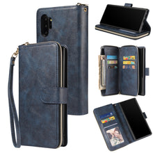 Load image into Gallery viewer, Zipper Wallet Bag Horizontal Flip PU Leather Case with Holder &amp; 9 Card Slots &amp; Wallet &amp; Lanyard &amp; Photo Frame, For Samsung Galaxy A51, For Samsung Galaxy A51 5G, For Samsung Galaxy A70, For Samsung Galaxy A71, For Samsung Galaxy A71 5G                 ...