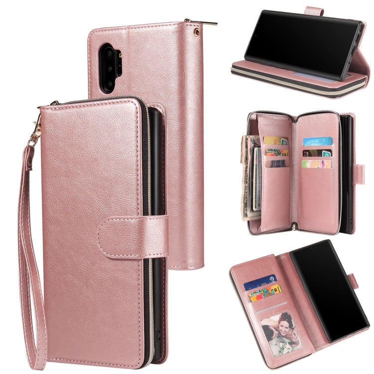 Zipper Wallet Bag Horizontal Flip PU Leather Case with Holder & 9 Card Slots & Wallet & Lanyard & Photo Frame, For Samsung Galaxy A51, For Samsung Galaxy A51 5G, For Samsung Galaxy A70, For Samsung Galaxy A71, For Samsung Galaxy A71 5G                 ...
