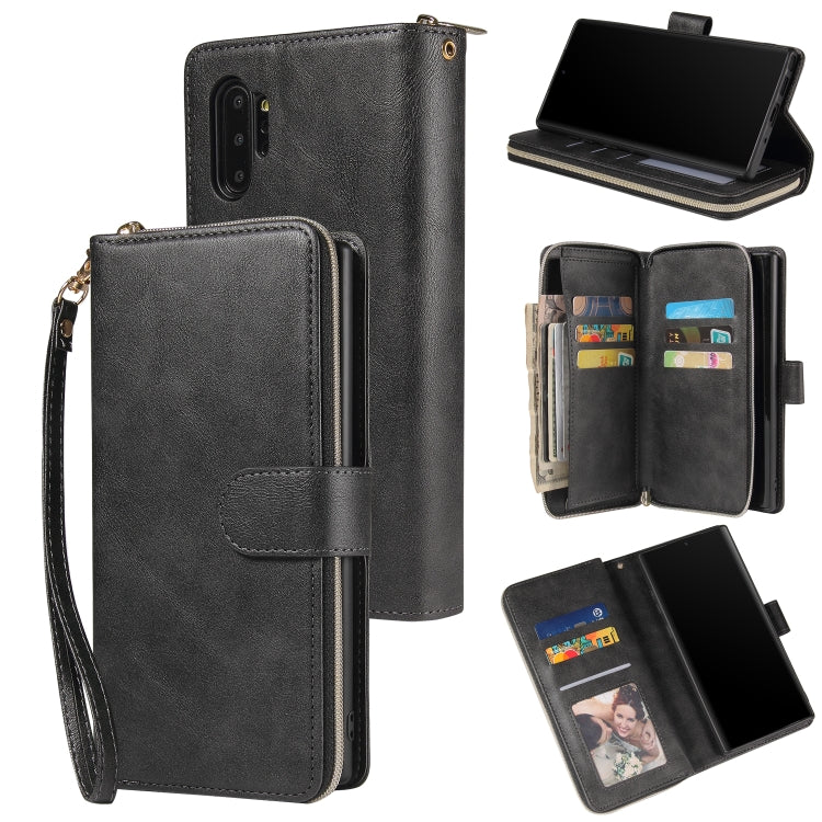 Zipper Wallet Bag Horizontal Flip PU Leather Case with Holder & 9 Card Slots & Wallet & Lanyard & Photo Frame, For Samsung Galaxy A51, For Samsung Galaxy A51 5G, For Samsung Galaxy A70, For Samsung Galaxy A71, For Samsung Galaxy A71 5G                 ...