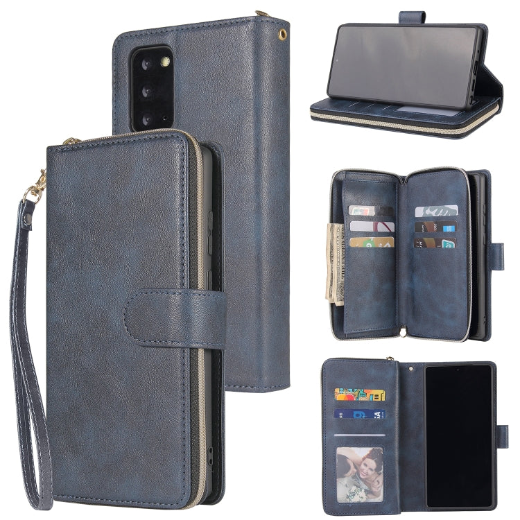 Zipper Wallet Bag Horizontal Flip PU Leather Case with Holder & 9 Card Slots & Wallet & Lanyard & Photo Frame, For Samsung Galaxy A51, For Samsung Galaxy A51 5G, For Samsung Galaxy A70, For Samsung Galaxy A71, For Samsung Galaxy A71 5G                 ...