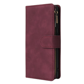 Zipper Wallet Bag Horizontal Flip PU Leather Case with Holder & 9 Card Slots & Wallet & Lanyard & Photo Frame, For Samsung Galaxy S20 FE 5G
