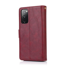Load image into Gallery viewer, Zipper Wallet Bag Horizontal Flip PU Leather Case with Holder &amp; 9 Card Slots &amp; Wallet &amp; Lanyard &amp; Photo Frame, For Samsung Galaxy S20 FE 5G
