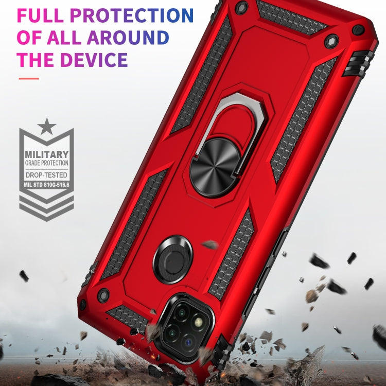 For Xiaomi Redmi C9 Shockproof TPU + PC Protective Case with 360 Degree Rotating Holder, For Xiaomi Redmi 9C
