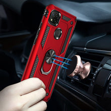 Load image into Gallery viewer, For Xiaomi Redmi C9 Shockproof TPU + PC Protective Case with 360 Degree Rotating Holder, For Xiaomi Redmi 9C