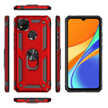Load image into Gallery viewer, For Xiaomi Redmi C9 Shockproof TPU + PC Protective Case with 360 Degree Rotating Holder, For Xiaomi Redmi 9C