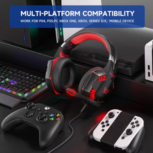 Load image into Gallery viewer, KOTION EACH G2000 Wired Game Headphones with LED Light
