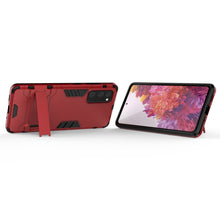 Load image into Gallery viewer, Shockproof PC + TPU Protective Case with Invisible Holder, For Samsung Galaxy S20 FE