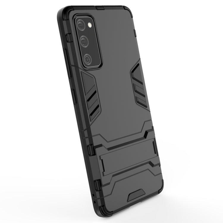 Shockproof PC + TPU Protective Case with Invisible Holder, For Samsung Galaxy S20 FE