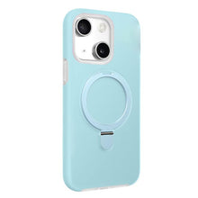 Load image into Gallery viewer, Jelly Liquid Silicone MagSafe Holder Phone Case, For iPhone 16 Pro, For iPhone 16, For iPhone 15 Pro Max, For iPhone 15 Pro, For iPhone 15