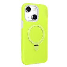Load image into Gallery viewer, Jelly Liquid Silicone MagSafe Holder Phone Case, For iPhone 16 Pro, For iPhone 16, For iPhone 15 Pro Max, For iPhone 15 Pro, For iPhone 15