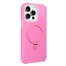Load image into Gallery viewer, Jelly Liquid Silicone MagSafe Holder Phone Case, For iPhone 16 Pro, For iPhone 16, For iPhone 15 Pro Max, For iPhone 15 Pro, For iPhone 15