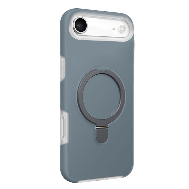 Jelly Liquid Silicone MagSafe Holder Phone Case, For iPhone 17 Pro Max, For iPhone 17 Pro, For iPhone 17, For iPhone Air, For iPhone 16 Pro Max