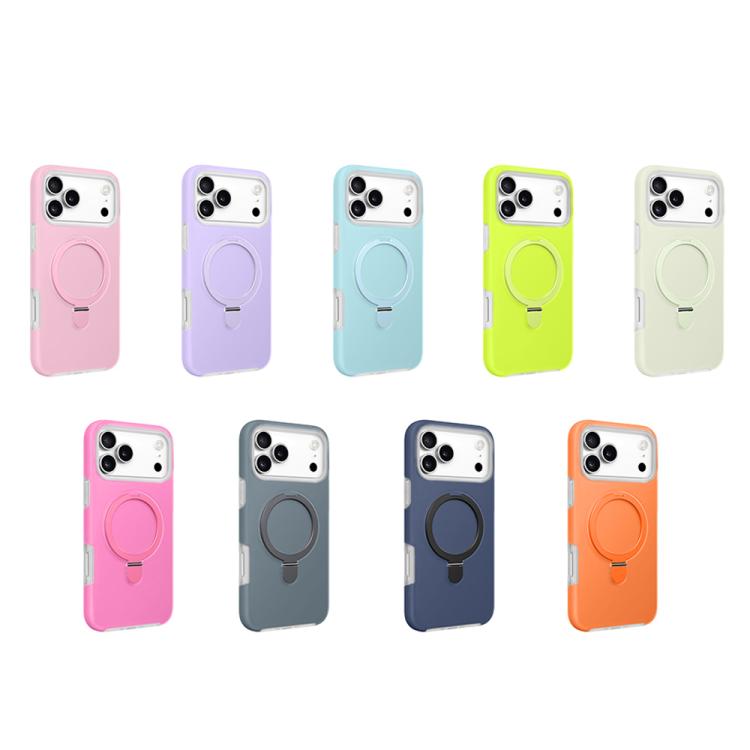 Jelly Liquid Silicone MagSafe Holder Phone Case, For iPhone 17 Pro Max, For iPhone 17 Pro, For iPhone 17, For iPhone Air, For iPhone 16 Pro Max