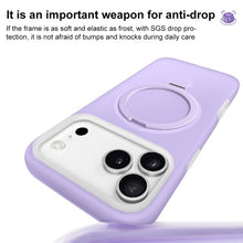 Load image into Gallery viewer, Jelly Liquid Silicone MagSafe Holder Phone Case, For iPhone 17 Pro Max, For iPhone 17 Pro, For iPhone 17, For iPhone Air, For iPhone 16 Pro Max