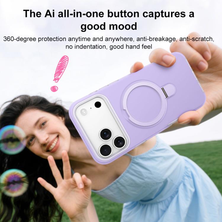 Jelly Liquid Silicone MagSafe Holder Phone Case, For iPhone 17 Pro Max, For iPhone 17 Pro, For iPhone 17, For iPhone Air, For iPhone 16 Pro Max