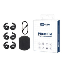 Load image into Gallery viewer, XDcase 3 Pairs Silicone Anti-slip Sports Ear Caps with Storage Case &amp; Carabiner, For AirPods 4