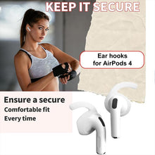 Load image into Gallery viewer, XDcase 3 Pairs Silicone Anti-slip Sports Ear Caps with Storage Case &amp; Carabiner, For AirPods 4