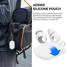 Load image into Gallery viewer, XDcase 3 Pairs Silicone Cover Ear Caps with Storage Case &amp; Carabiner, For AirPods 4