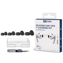Load image into Gallery viewer, XDcase 4 Pairs Replacement Silicone Ear Tips with Storage &amp; Cleaning Kit, For AirPods Pro 3