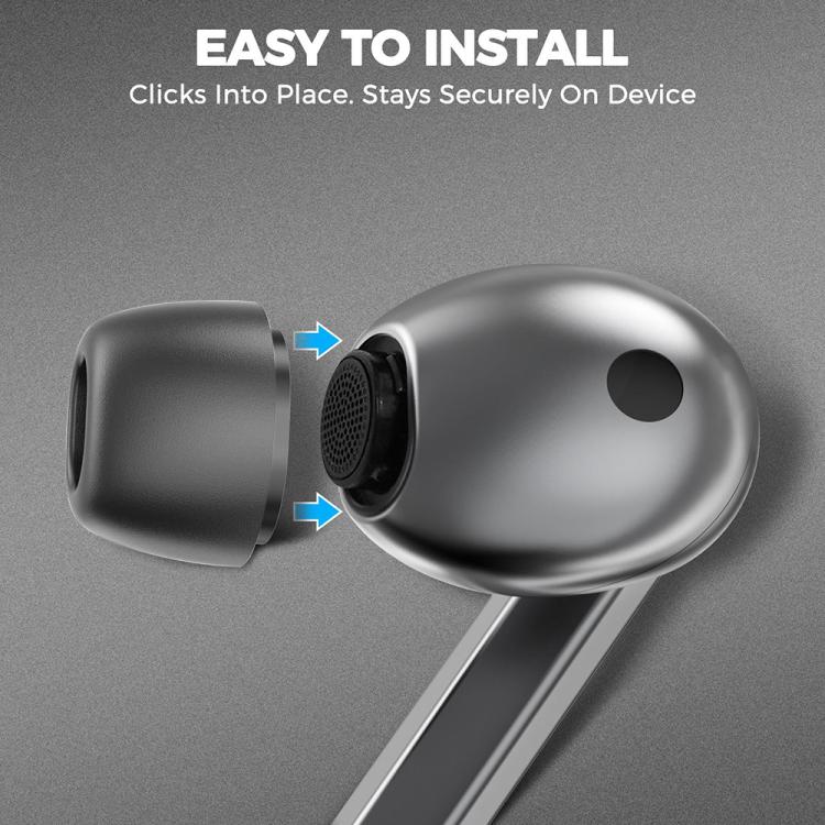 XDcase 3 Pairs Silicone Ear Tips with Storage & Cleaning Kit, For Samsung Galaxy Buds3 Pro
