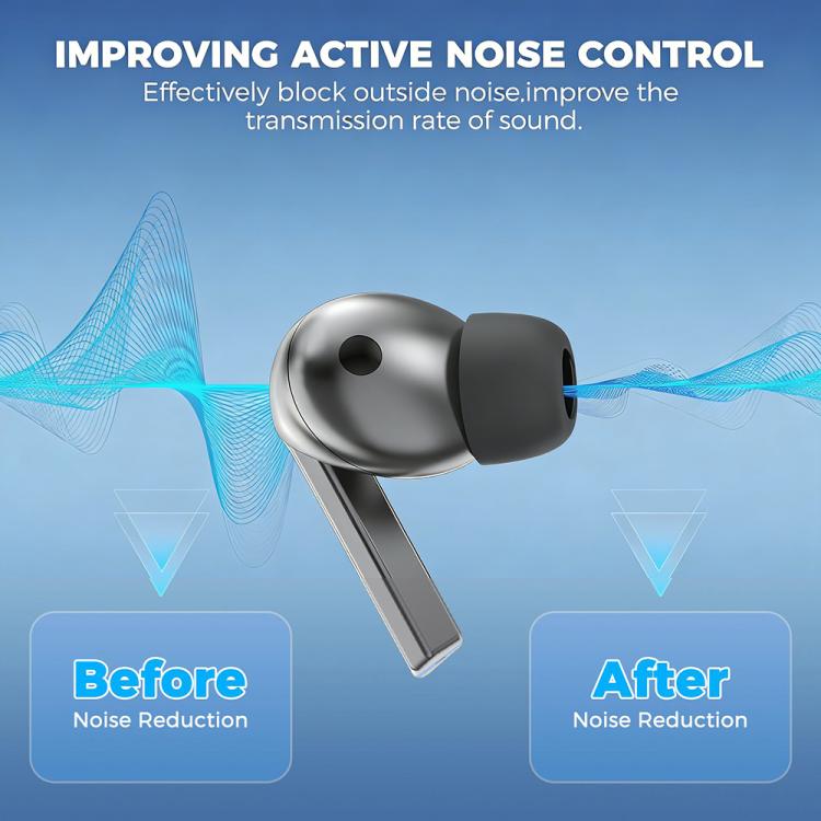 XDcase 3 Pairs Silicone Ear Tips with Storage & Cleaning Kit, For Samsung Galaxy Buds3 Pro