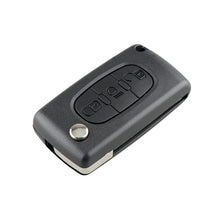 Load image into Gallery viewer, Car 3-button Folding Key Shell Remote Control Case for Peugeot / Citroen, For Peugeot