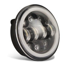 Load image into Gallery viewer, EagleVision DC9-30V 35W 6000K 4000LM 5.75 inch Round Motorcycle 6LEDs Headlight with Angel Eye for Harley-Davidson, 6LEDs