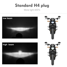 Load image into Gallery viewer, EagleVision DC9-30V 35W 6000K 4000LM 5.75 inch Round Motorcycle 6LEDs Headlight with Angel Eye for Harley-Davidson, 6LEDs