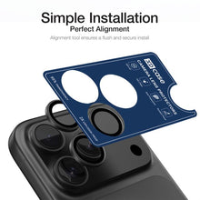 Load image into Gallery viewer, XDcase AF + AR Hawkeye Camera Lens Protector with Alignment Tool, For iPhone 17 Pro Max, For iPhone 17 Pro